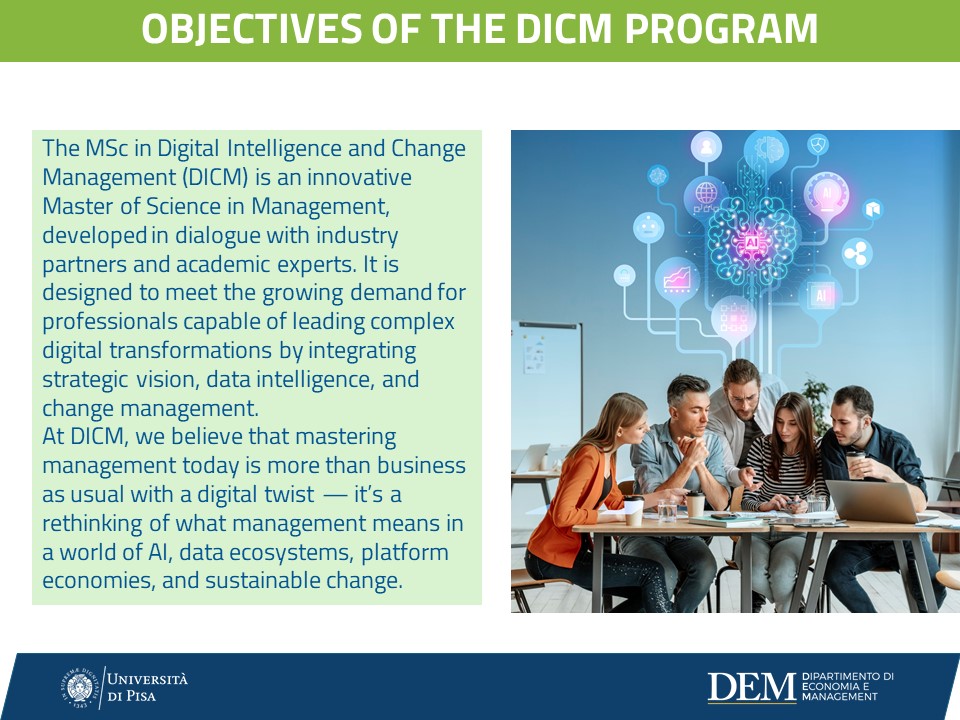 Master of Science in Digital Intelligence and Change Management
